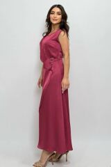 Gold toka detaylı anvelop Elbise